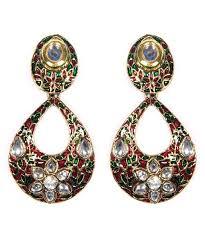 Kundan Meena Earring Manufacturer Supplier Wholesale Exporter Importer Buyer Trader Retailer in Jaipur Rajasthan India